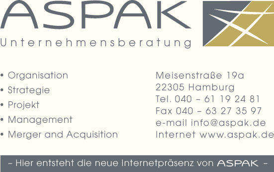 ASPAK - Unternehmensberatung